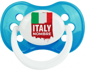 Bandera Italia con nombre: Chupete anatómica