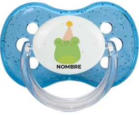 Birthday Frog - nombre: Chupete Cereza personnalisée