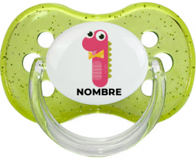 Chupete un año estilo aniversario 3 - primer nombre punta Cereza