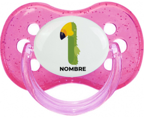 Chupete un año estilo aniversario 4 - primer nombre punta Cereza