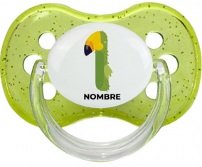 Chupete un año estilo aniversario 4 - primer nombre punta Cereza
