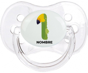 Chupete un año estilo aniversario 4 - primer nombre punta Cereza