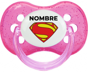 Chupete Superman - Primer nombre Tip Cereza