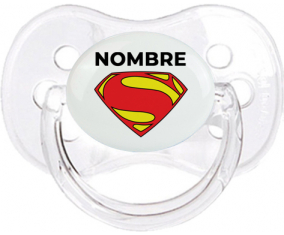 Chupete Superman - Primer nombre Tip Cereza