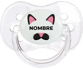 Gato rosa con nombre: Chupete Cereza