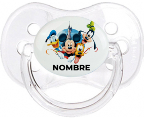 Disney Mickey Donald más bien y bingo diseño 1 con nombre: Chupete Cereza