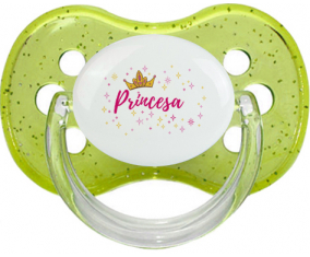 Corona amarilla princesa: Chupete Cereza