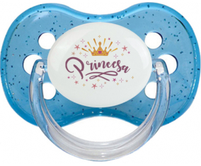 Diseño de princesa estrella de la corona amarilla-2: Chupete cereza personnalisée