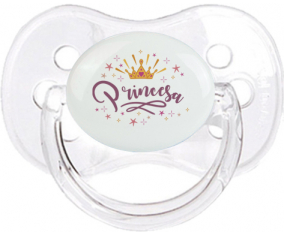 Diseño de princesa estrella de la corona amarilla-2: Chupete cereza