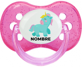 Diseño de unicornio-3 con nombre: Chupete Cereza