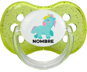 Diseño de unicornio-3 con nombre: Chupete Cereza