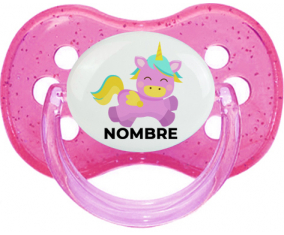 Diseño de unicornio-4 con nombre: Chupete Cereza