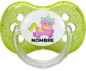 Diseño de unicornio-4 con nombre: Chupete Cereza