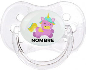 Diseño de unicornio-4 con nombre: Chupete Cereza