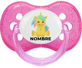 Diseño de unicornio-5 con nombre: Chupete Cereza