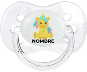 Diseño de unicornio-5 con nombre: Chupete Cereza