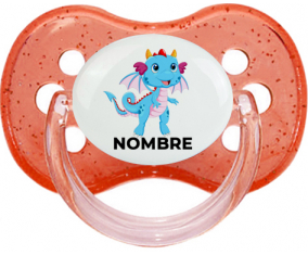 Diseño del dragón-3 con nombre: Chupete Cereza