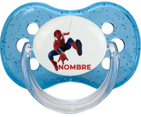 Spiderman diseño-1 con nombre: Chupete Cereza personnalisée