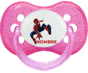 Spiderman diseño-1 con nombre: Chupete Cereza