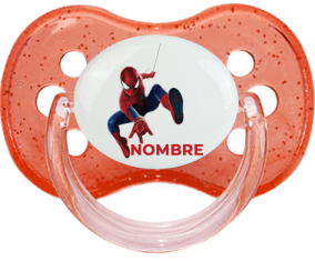 Spiderman diseño-1 con nombre: Chupete Cereza