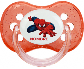 Spiderman diseño-2 con nombre: Chupete Cereza