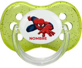 Spiderman diseño-2 con nombre: Chupete Cereza
