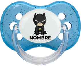 Batman kids logo diseño-2 con nombre: Chupete Cereza personnalisée