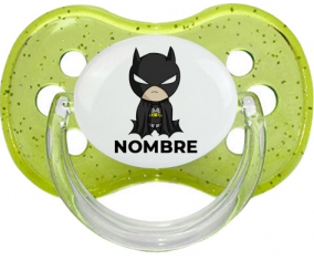 Batman kids logo diseño-2 con nombre: Chupete Cereza