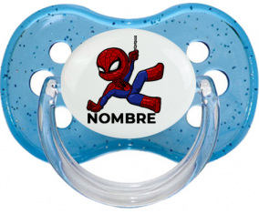 Spiderman kids diseño-1 con nombre: Chupete Cereza personnalisée