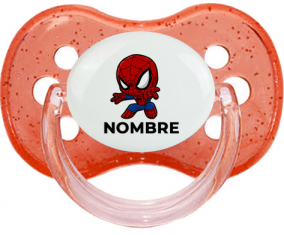 Spiderman niños diseñan-2 con nombre: Chupete Cereza