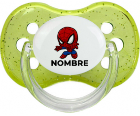Spiderman niños diseñan-2 con nombre: Chupete Cereza