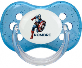 Capitán América diseño-1 con nombre: Chupete Cereza personnalisée