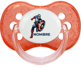 Capitán América diseño-1 con nombre: Chupete Cereza