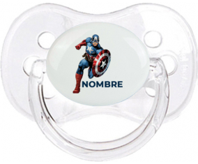 Capitán América diseño-1 con nombre: Chupete Cereza