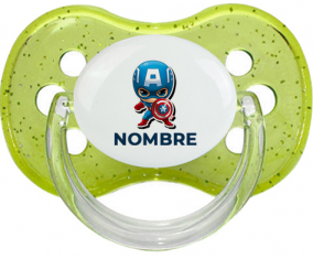 Capitán América niños diseñan-1 con nombre: Chupete Cereza