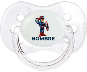 Diseño del Capitán América-2 con nombre: Chupete Cereza