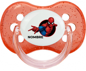 Spiderman diseño-6 con nombre: Chupete Cereza