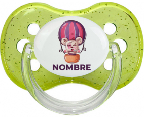 Funny Animals Globo y Oso con Nombre: Chupete Cereza