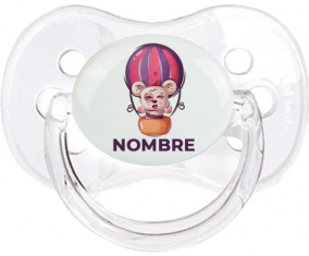 Funny Animals Globo y Oso con Nombre: Chupete Cereza