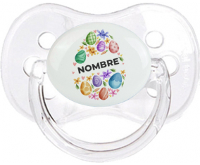 Diseño-1 Huevo de Pascua con nombre: Chupete Cereza