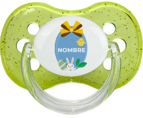diseño-2 Huevo de Pascua con nombre: Chupete Cereza
