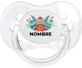 Diseño-5 Huevo de Pascua con nombre: Chupete Cereza