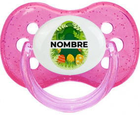 diseño-7 Huevo de Pascua con nombre: Chupete Cereza