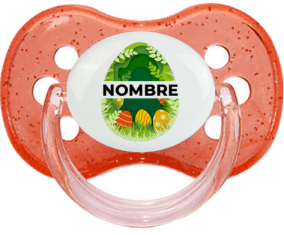 diseño-7 Huevo de Pascua con nombre: Chupete Cereza
