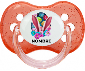 Diseño-13 Huevo de Pascua con nombre: Chupete Cereza