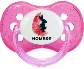 Diseño-15 Huevo de Pascua con nombre: Chupete Cereza