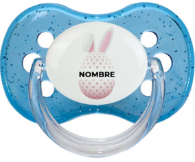 Diseño-18 Huevo de Pascua con nombre: Chupete Cereza personnalisée