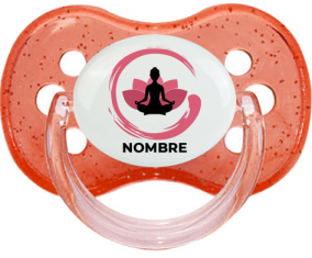 Diseño de meditación Zen-3 con nombre: Chupete Cereza