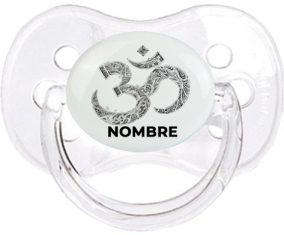 Om aum Sánscrito diseño-2 con nombre: Chupete Cereza