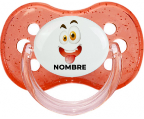 Diseño de cara de monstruo de dibujos animados-2: Chupete Cereza
